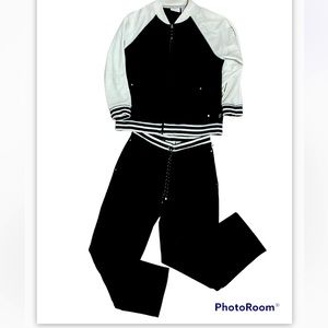 Liz Claiborne TrackSuit black/white